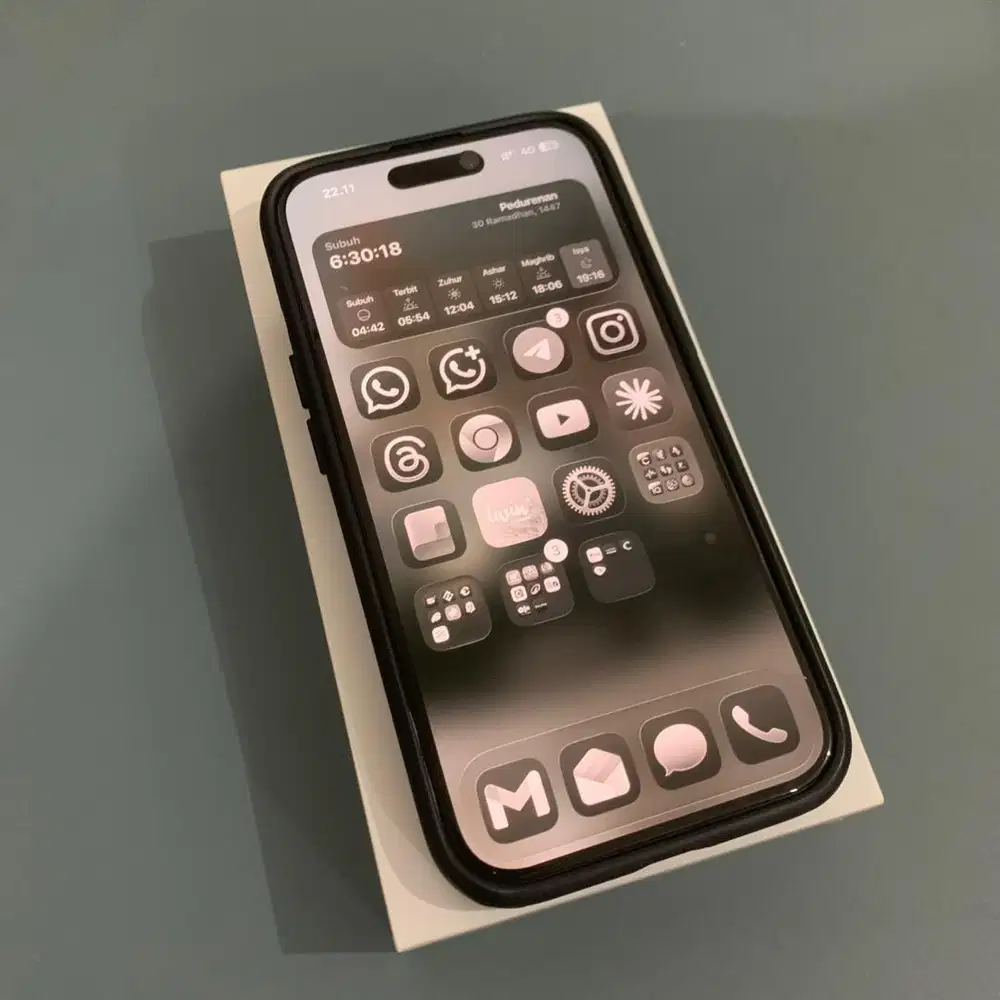 Iphone 15 128GB - Black (Blibli)