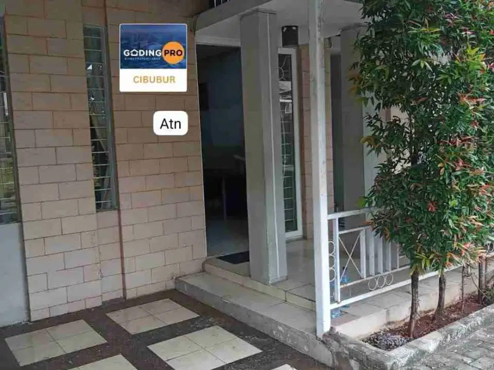 Di Jual Rumah Siap Huni 1.5 Lantai di Citra Gran Cibubur