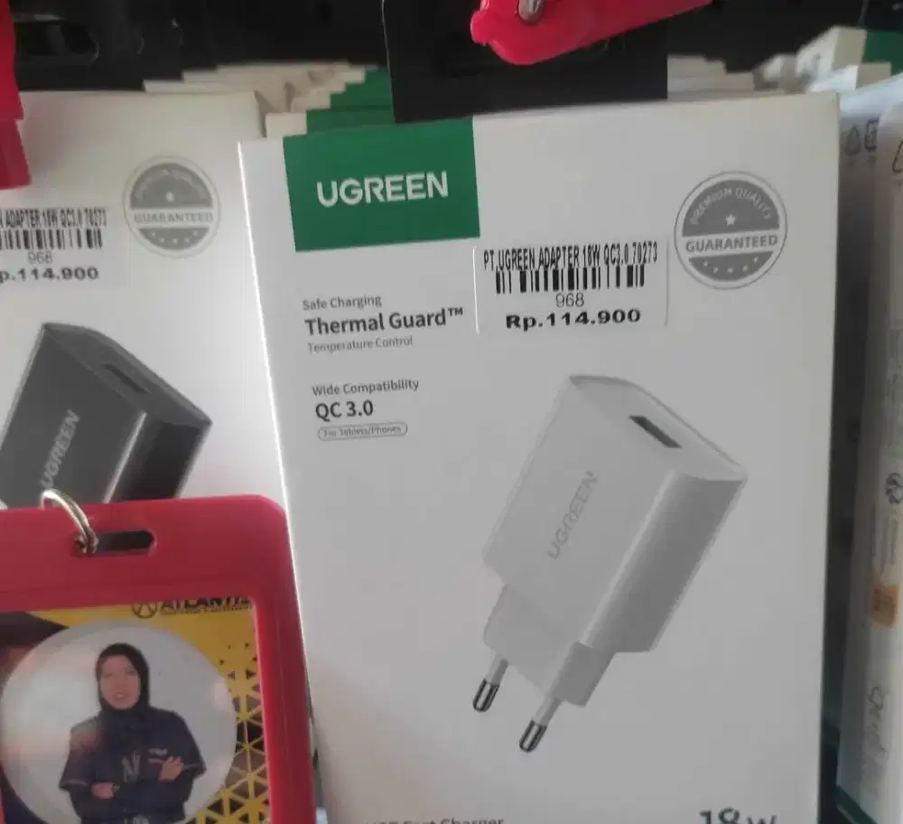UGREEN ADAPTER 18W QC 3.0 70273