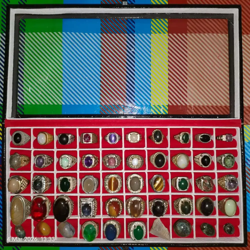Koleksi cincin batu akik mewah & istimewa