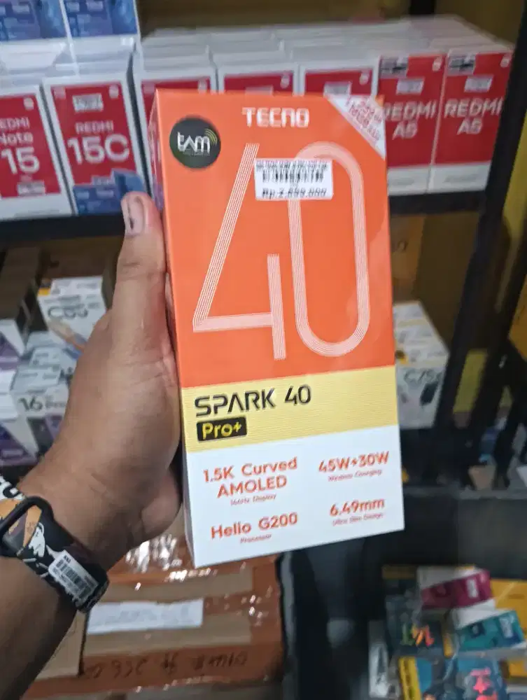TECNO SPARK 40 PRO PLUS 8/256 | ATLANTIS DAHSYAT