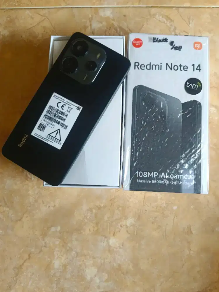 Jual Redmi Note 14 4G ram8/128 kondisi mulus normal lngkap ori
Bisa tt