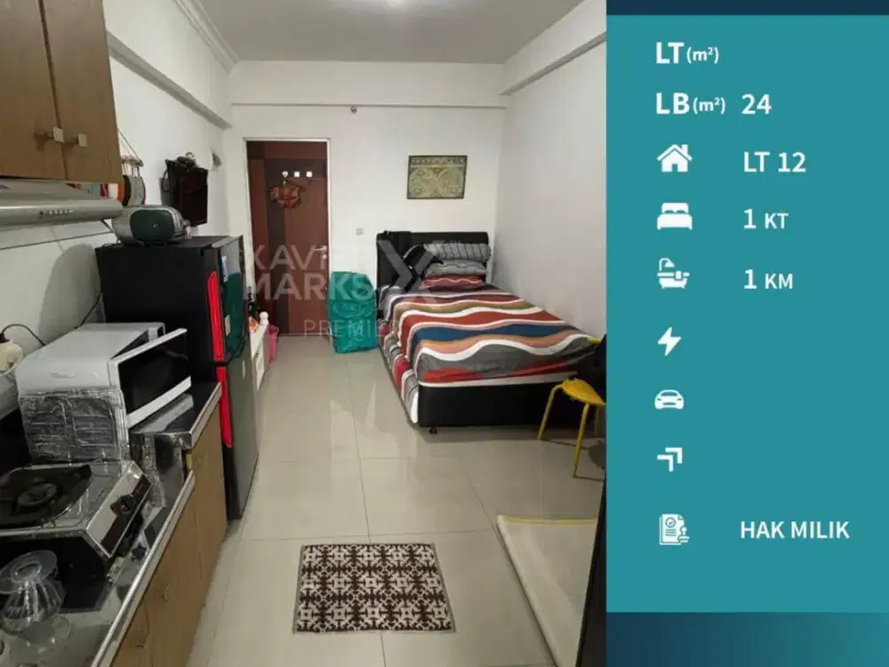 Apartemen Full Furnised Tipe Studio Tower A Di Apartemen Merr Gunawangsa Surabaya