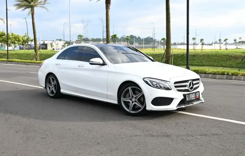 (Tdp39jt) Mercy C250 AMG 2015 Putih