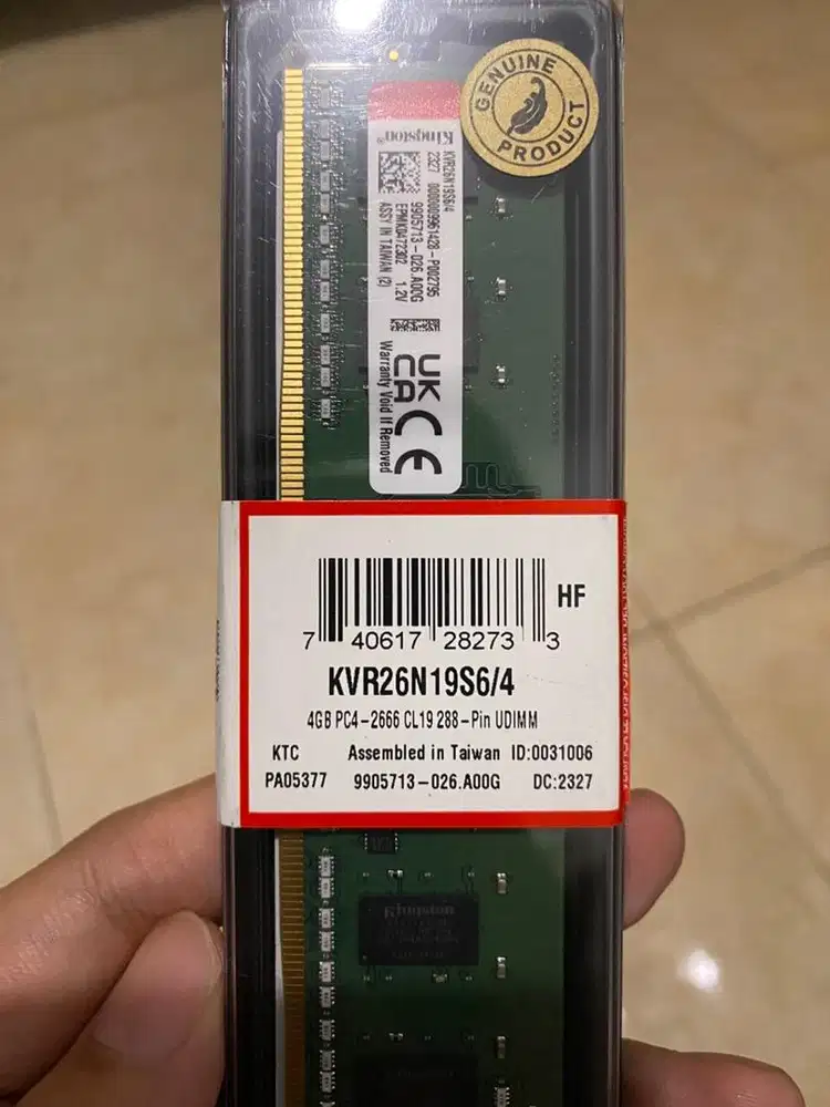Kingston RAM DDR4 4GB