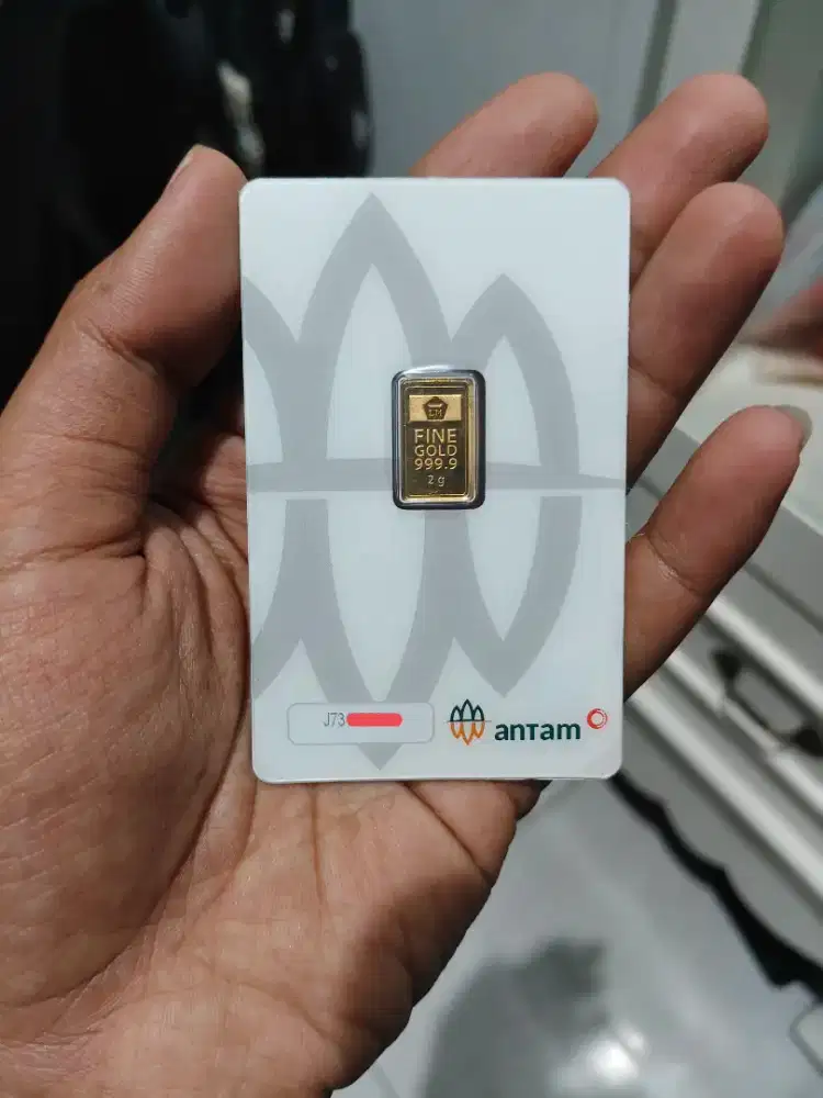 Logam Mulia Emas Antam 2 gram certieye cetakan 2024