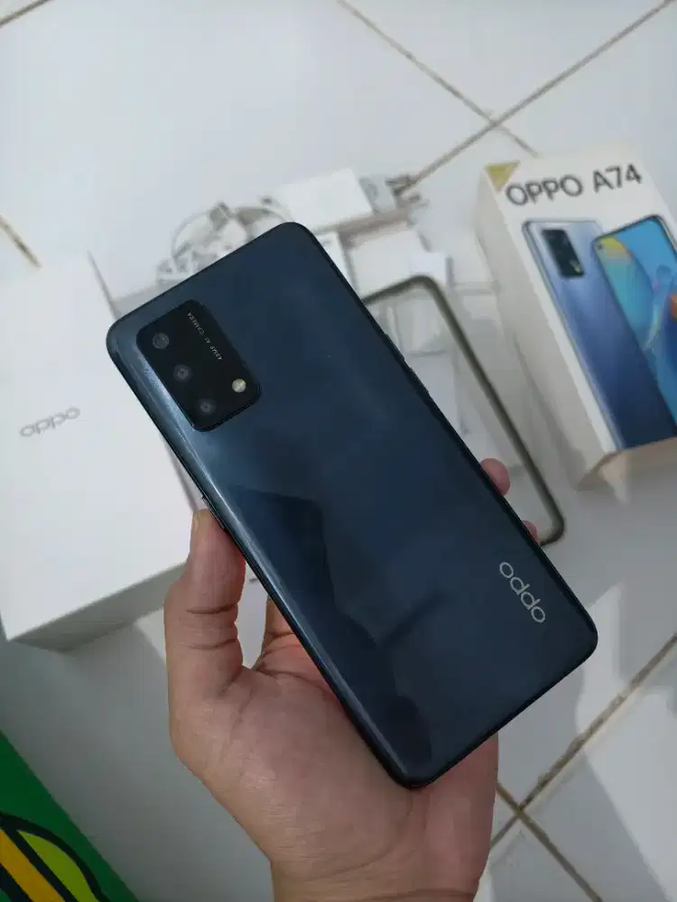 OPPO A74 RAM 6GB - 128GB FULLSET. HP ORI SAMPE NOTA