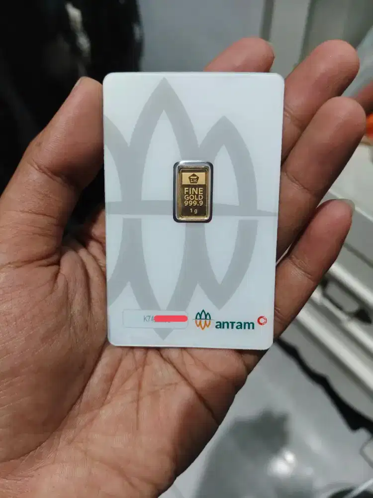Logam Mulia Emas Antam 1 gram certieye cetakan 2024