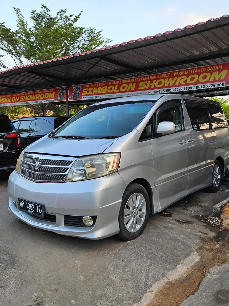 TOYOTA ALFARD  AUTOMETIC PAJAK HIDUP STNK BPKB LENGKAP TANGAN PERTAMA