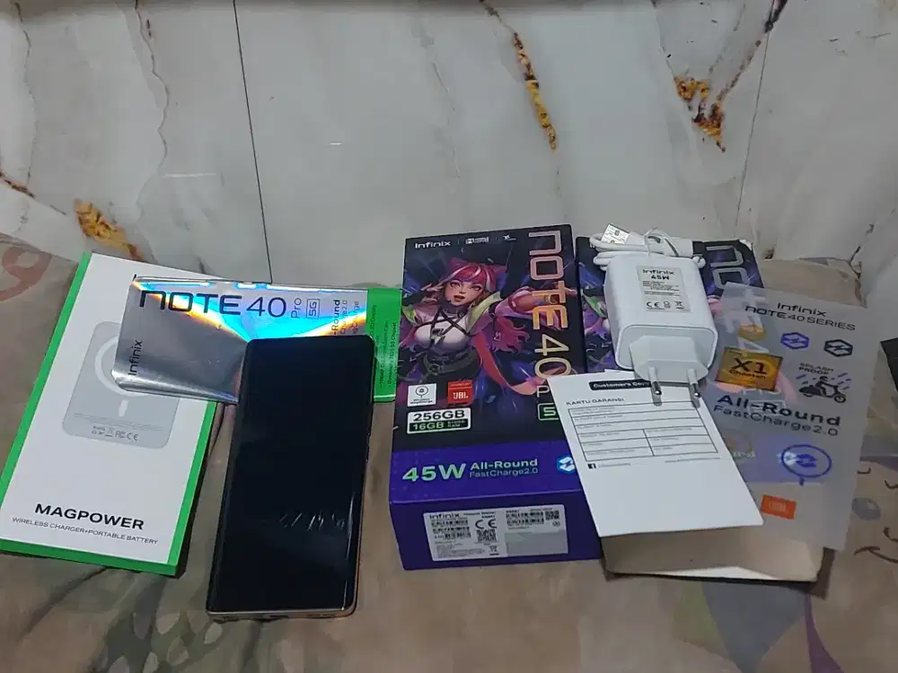 Infinix Note 40 pro 5G ram 16 GB