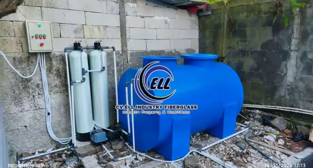 Tangki Air Fiberglass