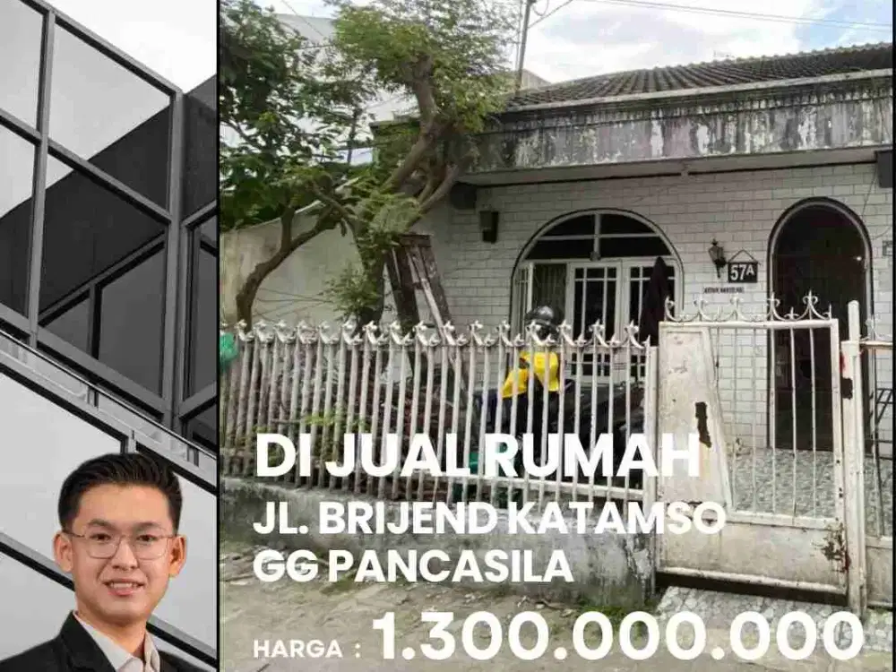 DI JUAL RUMAH CEPAT DI GG PANCASILA BRIDJEND KATAMSO