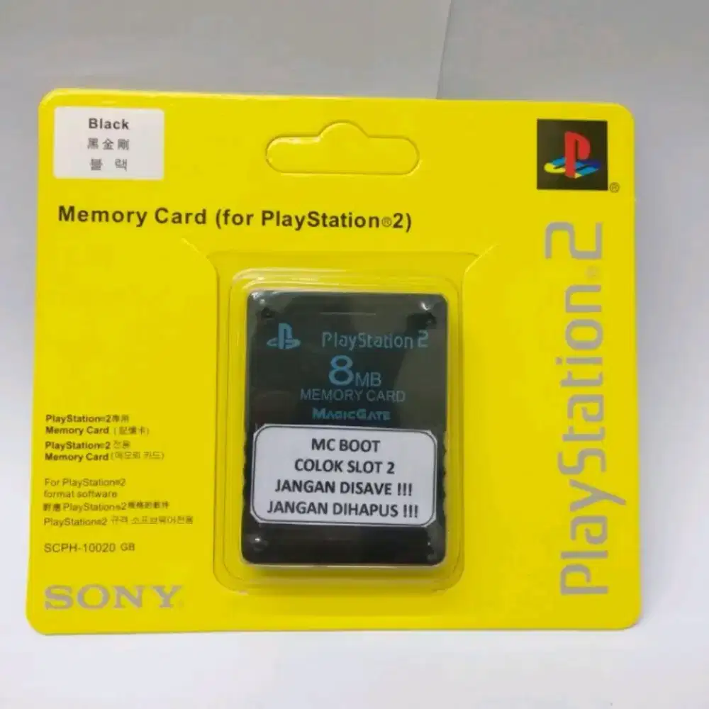 mc boot PS2 biar bisa pakai flashdisk
