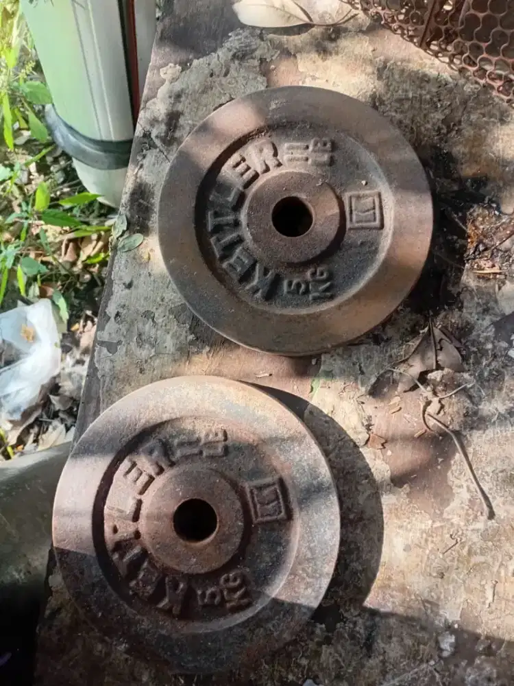 Plat barbel kettler 15kg