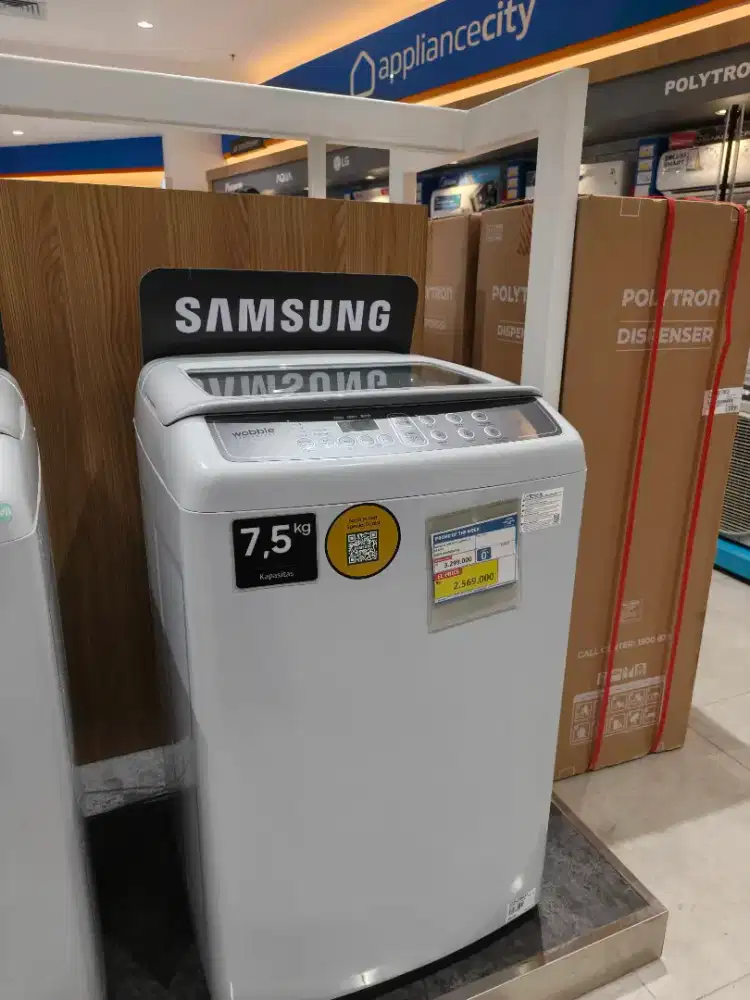 Samsung WM Top Loading 7.5 kg grey