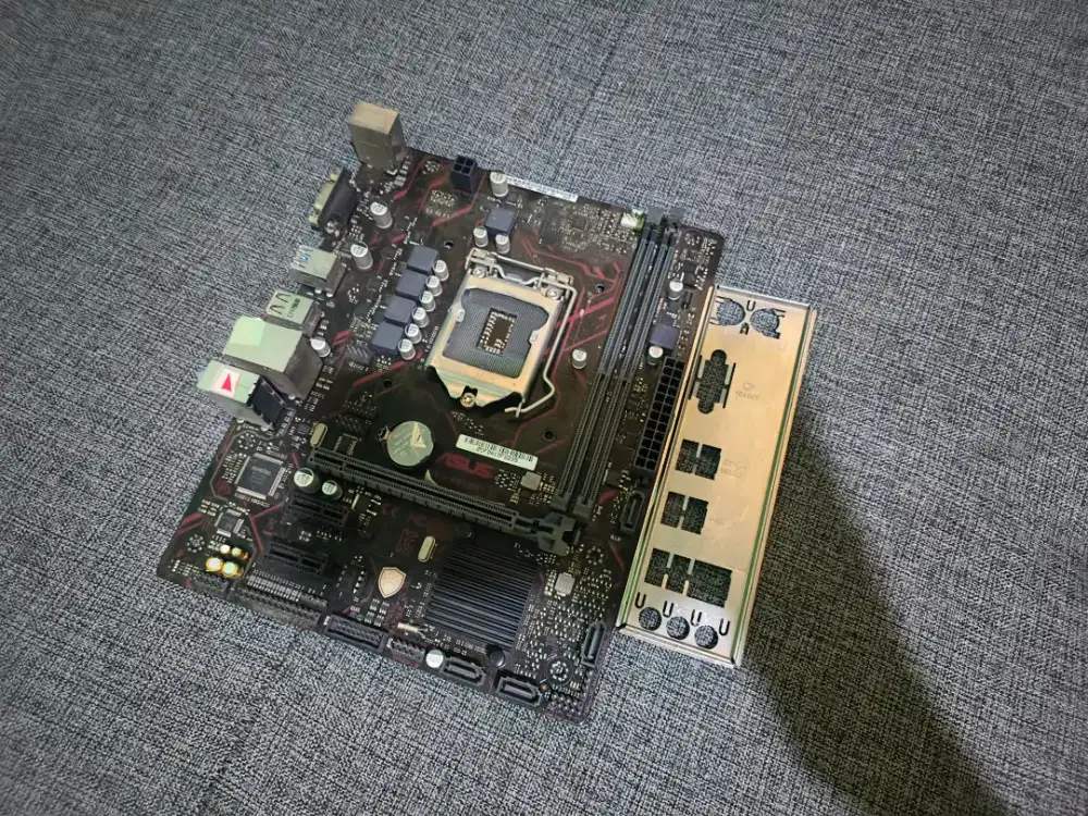 Mobo Motherboard Asus H110M-V LGA 1151 Gen 6-7 DDR4
