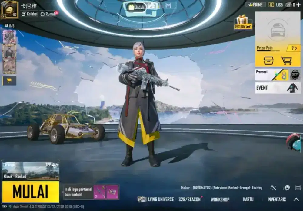 JUAL BELI AKUN PUBG MOBILEE