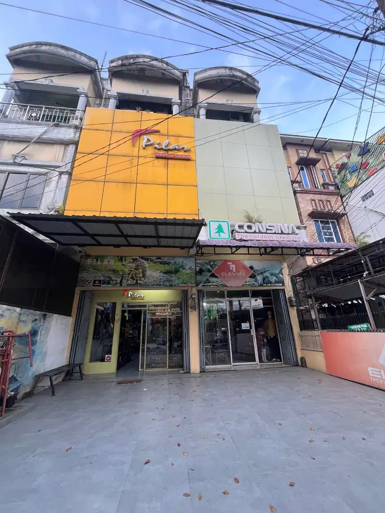 DIJUAL CEPAT RUKO GANDENG JALAN HALAT STRATEGIS