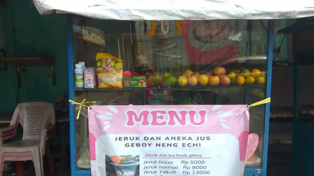 Gerobak kaca stanlist