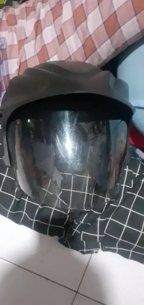 helm trex hitam bagus