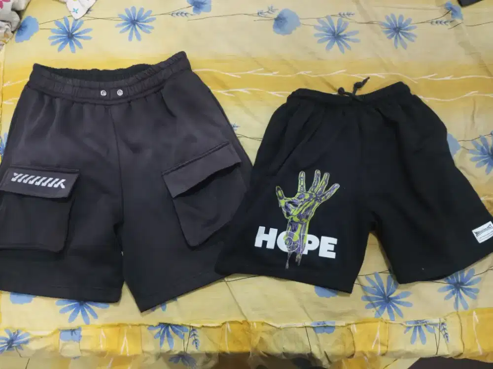 Celana pendek laki laki size XL