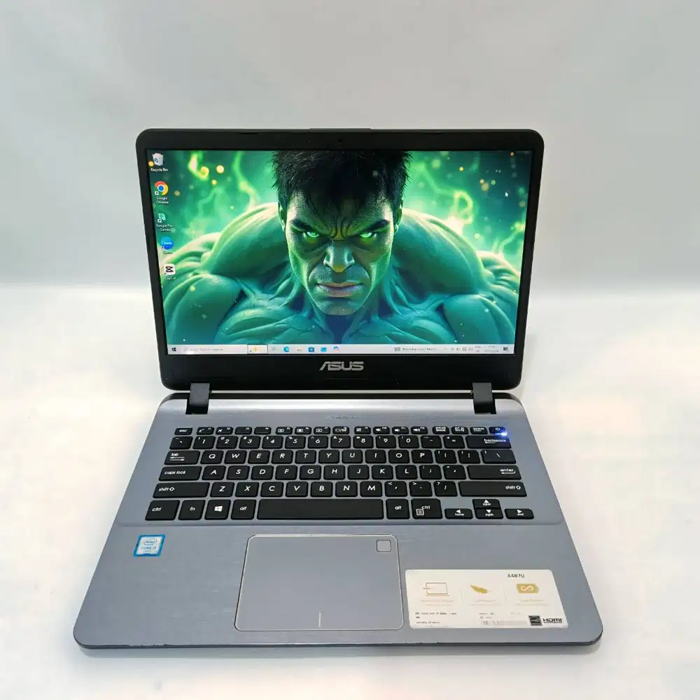 Asus vivobook a407Ua core i3 gen 7th ram 4gb ssd 256gb slim Nego