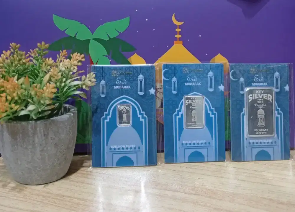 Menerima penjualan logam mulia perak