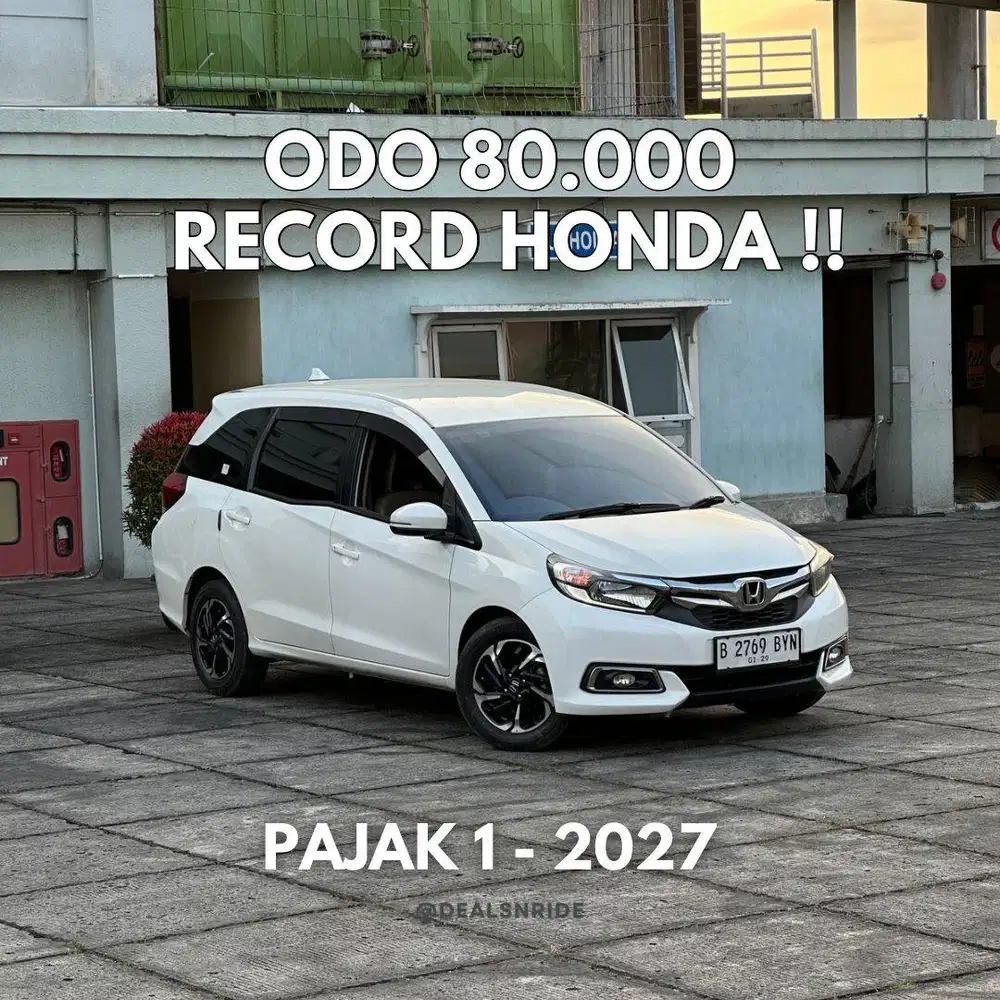 KM 80.000 ANTIKK !! PAJAK 1/2027 HONDA MOBILIO E FACELIFT 2018 MURAH