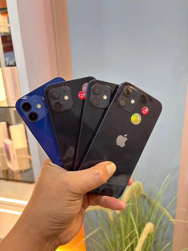 Iphone 12 128gb beacukai terdaftar garansi imei permanen