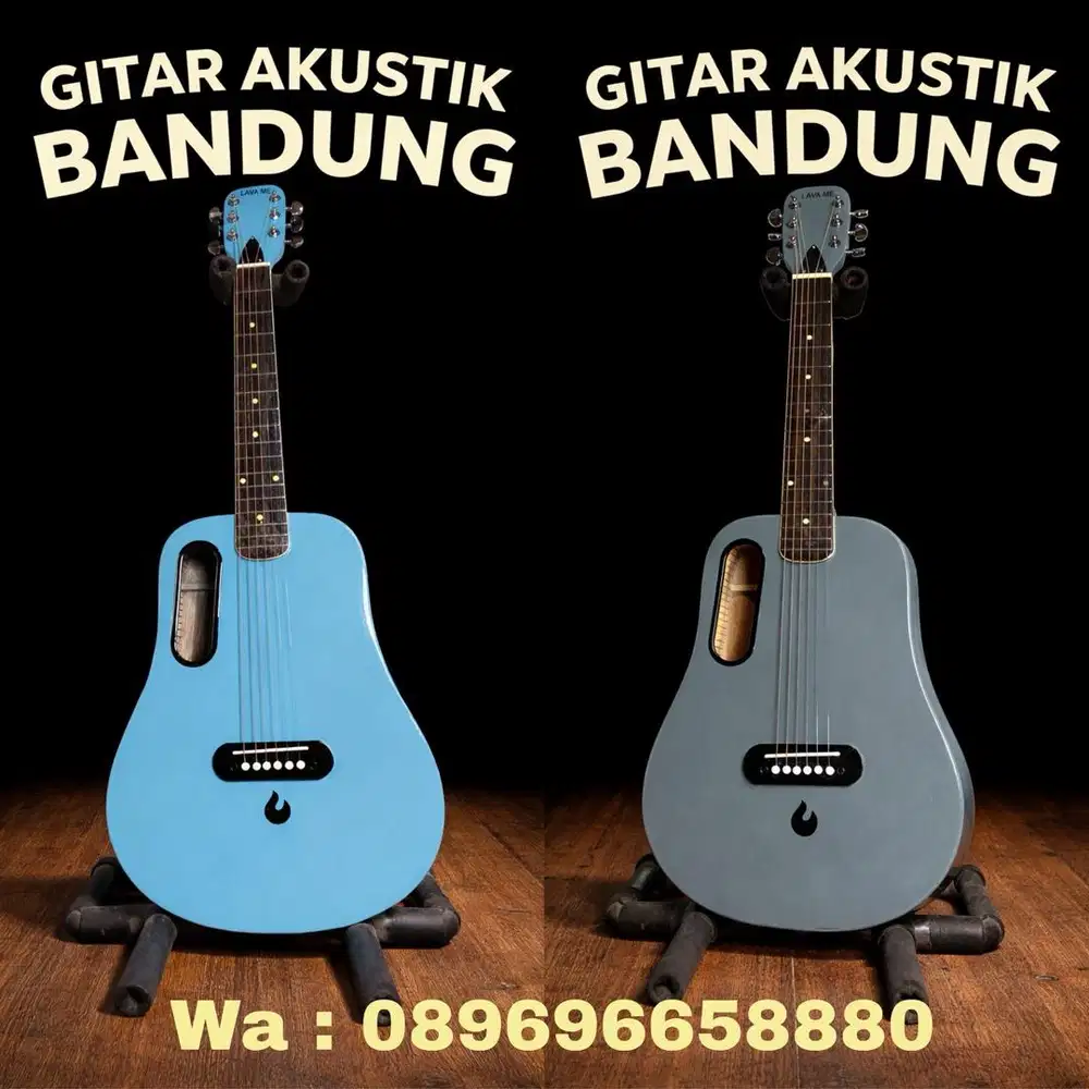 GITAR AKUSTIK MURAH BERKUALITAS BARU SIAP PAKAI CEPER EMPUK