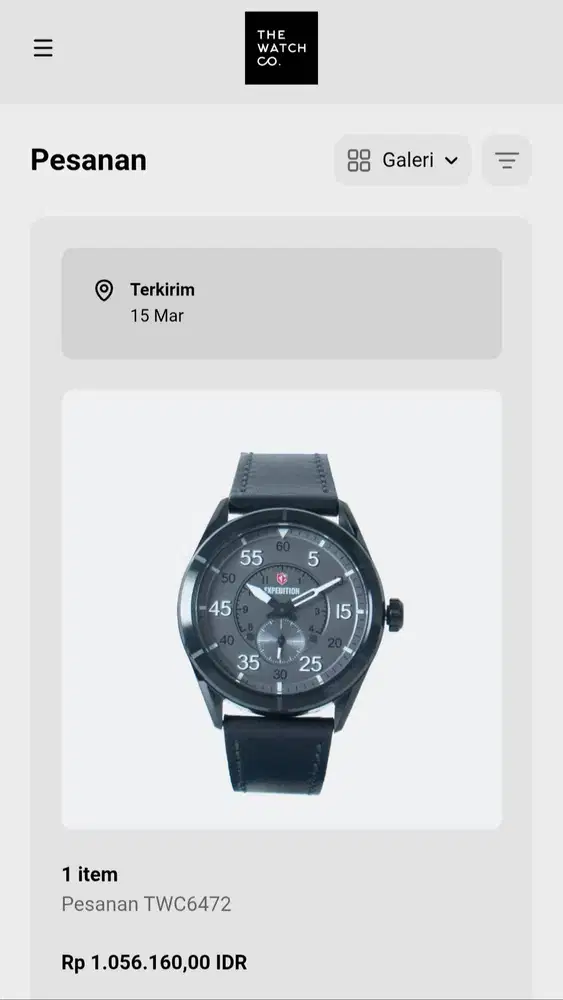 Jam Tangan Expedition Original seri TWC6472