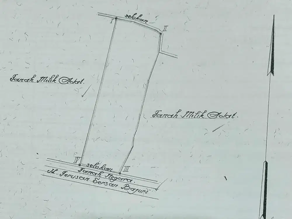 Termurah*Dijual Cepat Tanah Luas Dekat Kawasan Wisata Di Jalan Sersan Bajuri Bandung Utara