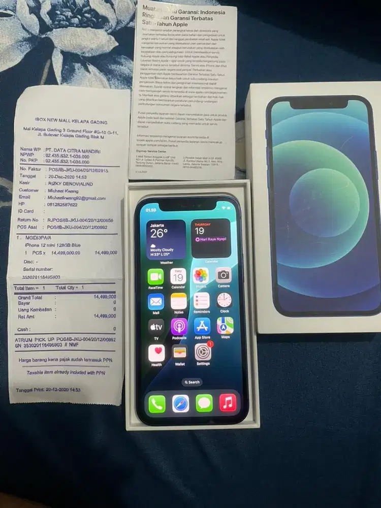 Iphone 12 Mini 128Gb IBOX