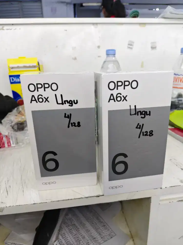 Oppo A6x 4+4/128 Neww segel termurah