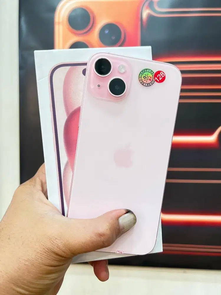 iphoen 15 plus 128 gb resmi beacukai