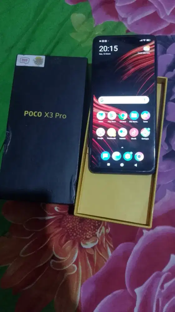Poco X3 pro ram 8/128 fulset nominus