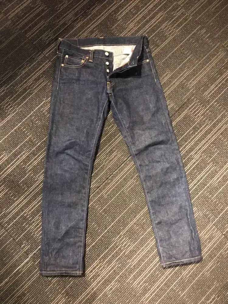 Momotaro Jeans 0200SP denim original celana second brand size 30