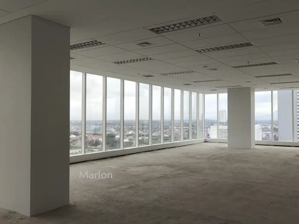 Disewakan ruang kerja (office space) di BSD City. Fasilitas bintang 5, di jalan utama, parkir luas