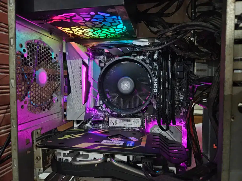 Sleeper PC! Ryzen 5 5500 + ASRock Steel Legend Nego Tipis (VIDEO WM)