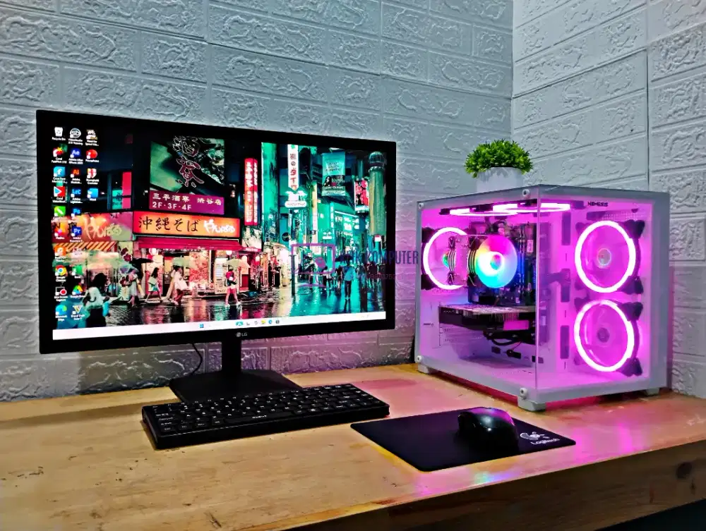 PC Gaming Editing dan Live Hemat Siap Pakai