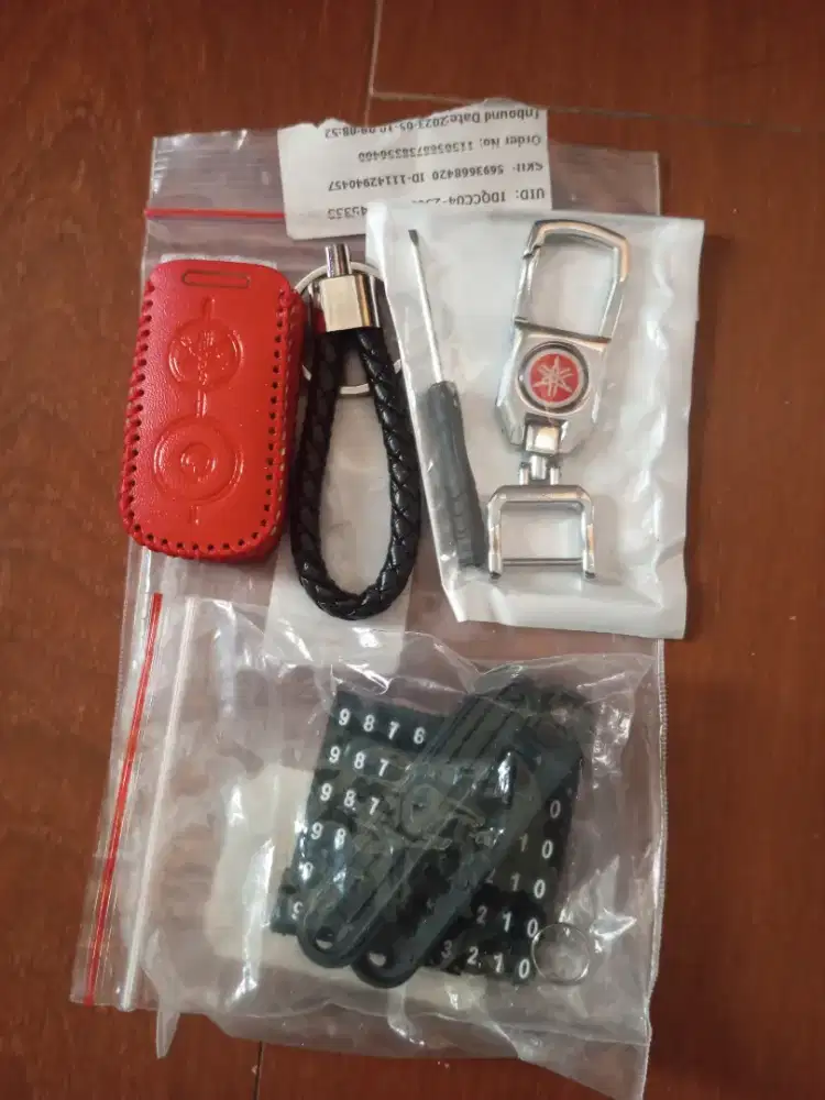 Cover sarung kunci remote kulit NMAX