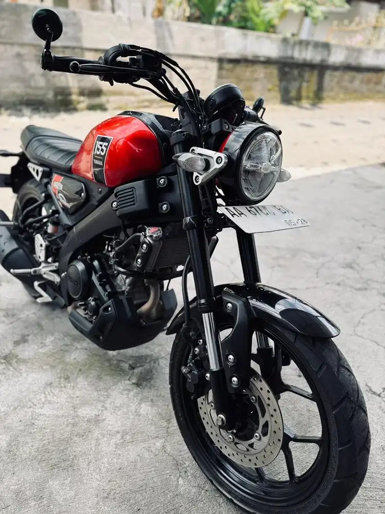 Yamaha xsr 2023 plat aa km rendah