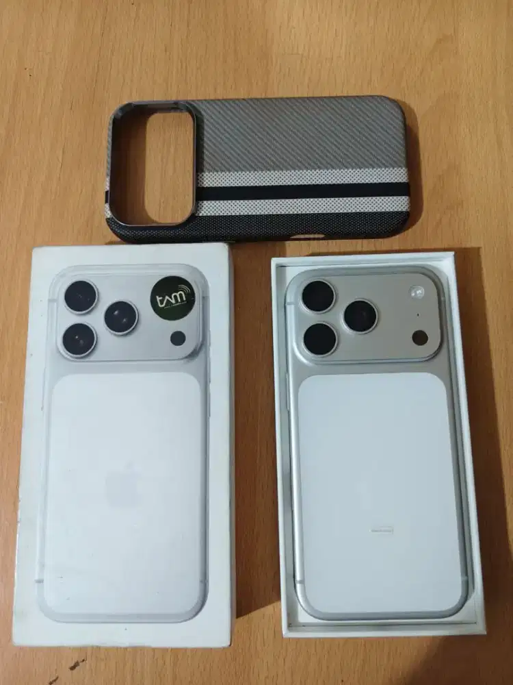 iPhone 17 PRO 256GB SILVER
Resmi iBox 
Garansi On 05 Februari 2027