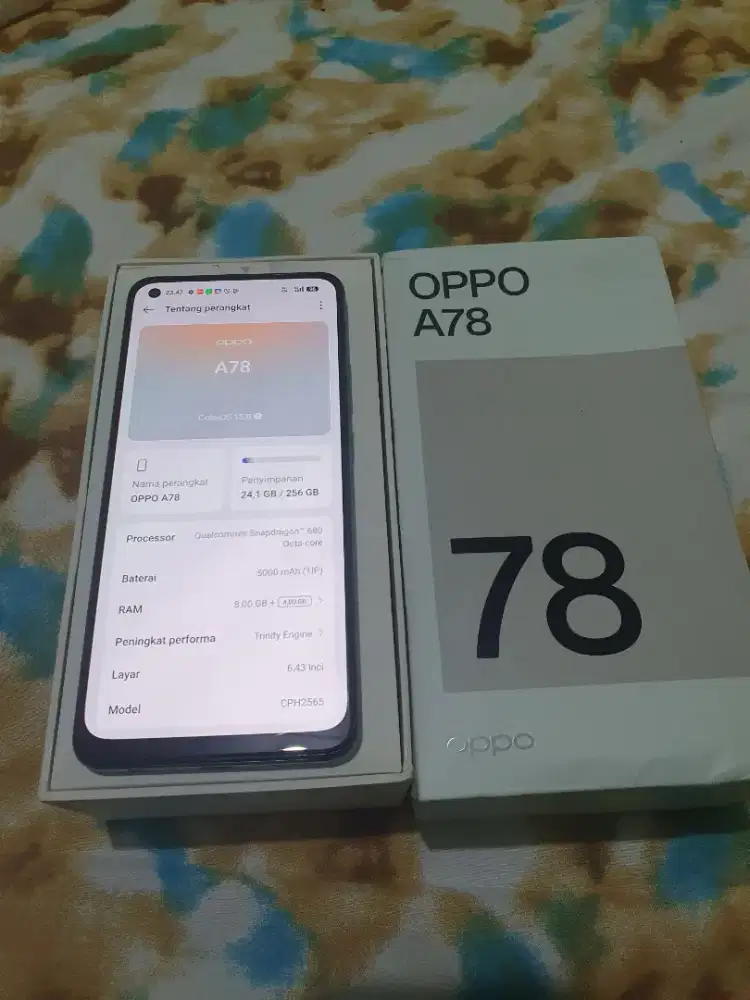 OPPO A78 RAM 8+8/256GB FULLSET