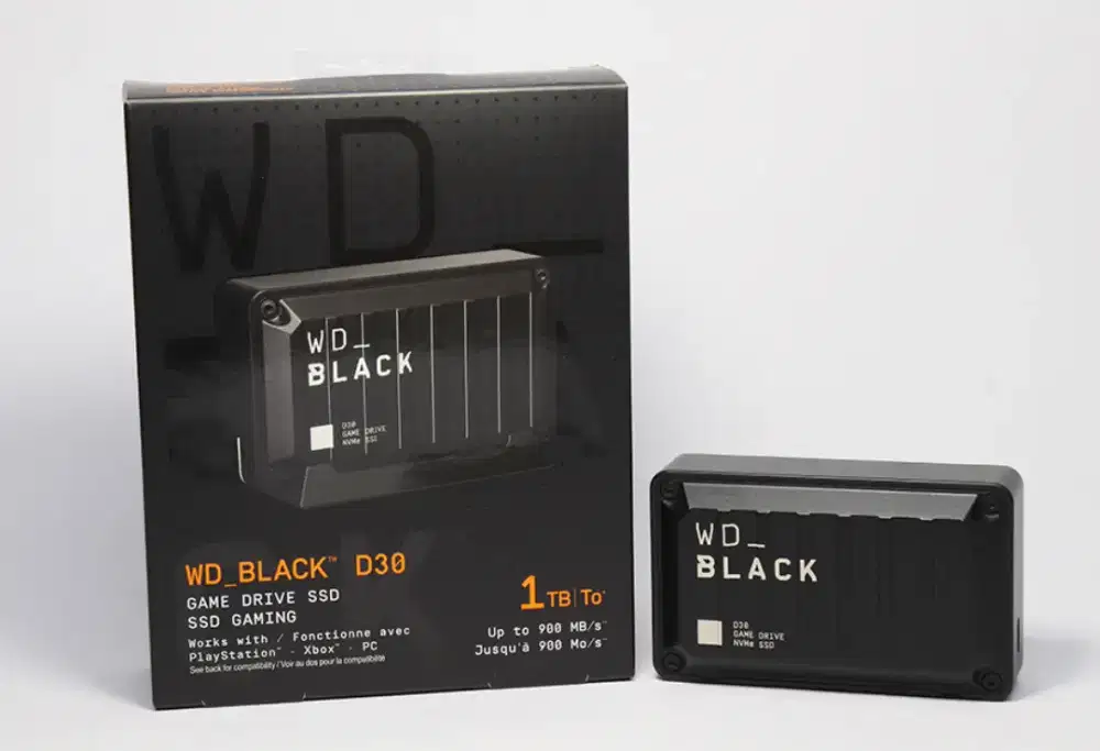 Ssd eksternal WD BLACK D30 1TB ( second)