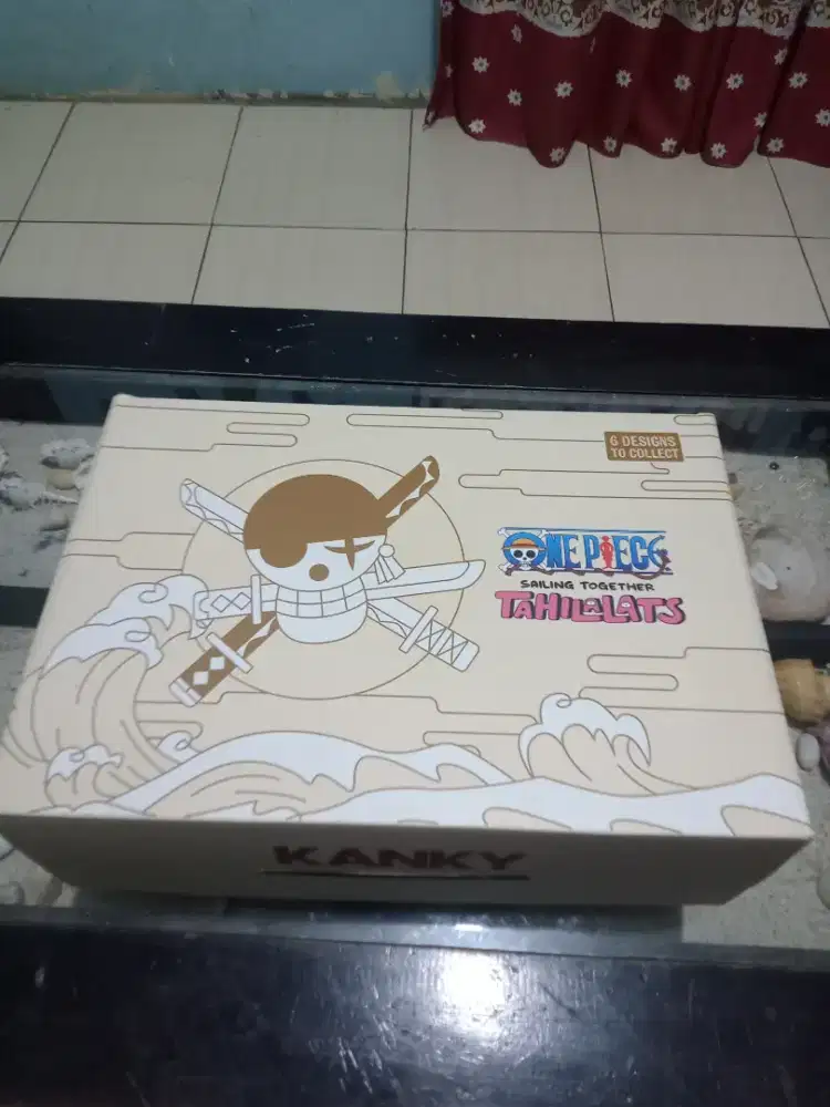 Sepatu kanky x tahilalats x one piece(limited edition) Zoro UK 40