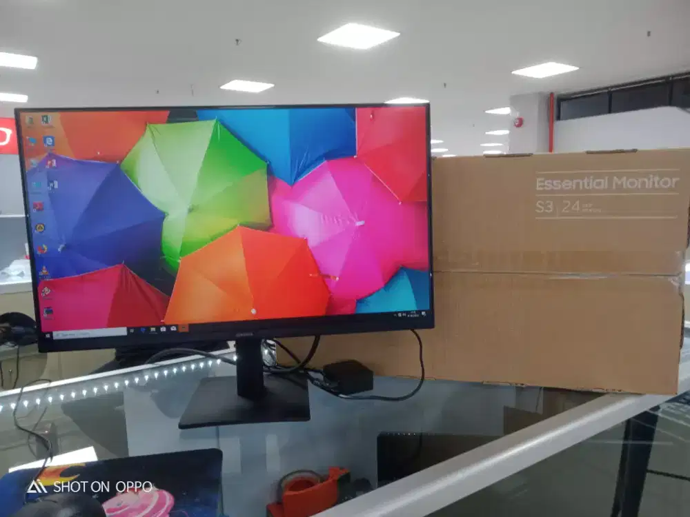 Beli g jd pake LED MONITOR Samsung 24incj FRAMELES IPS FHD HDMI