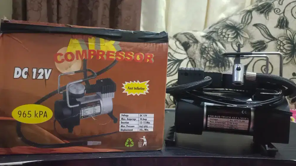 Compressor mini pompa angin