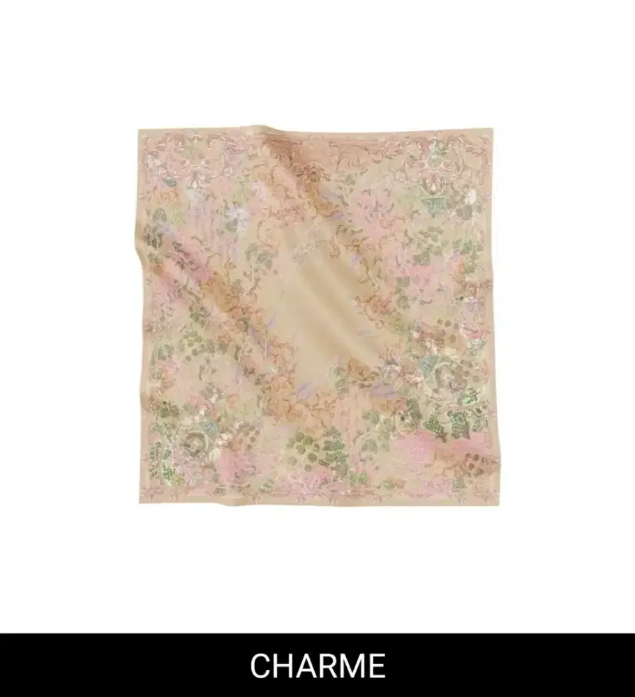 Preloved Buttonscarves The Palace Charme with box