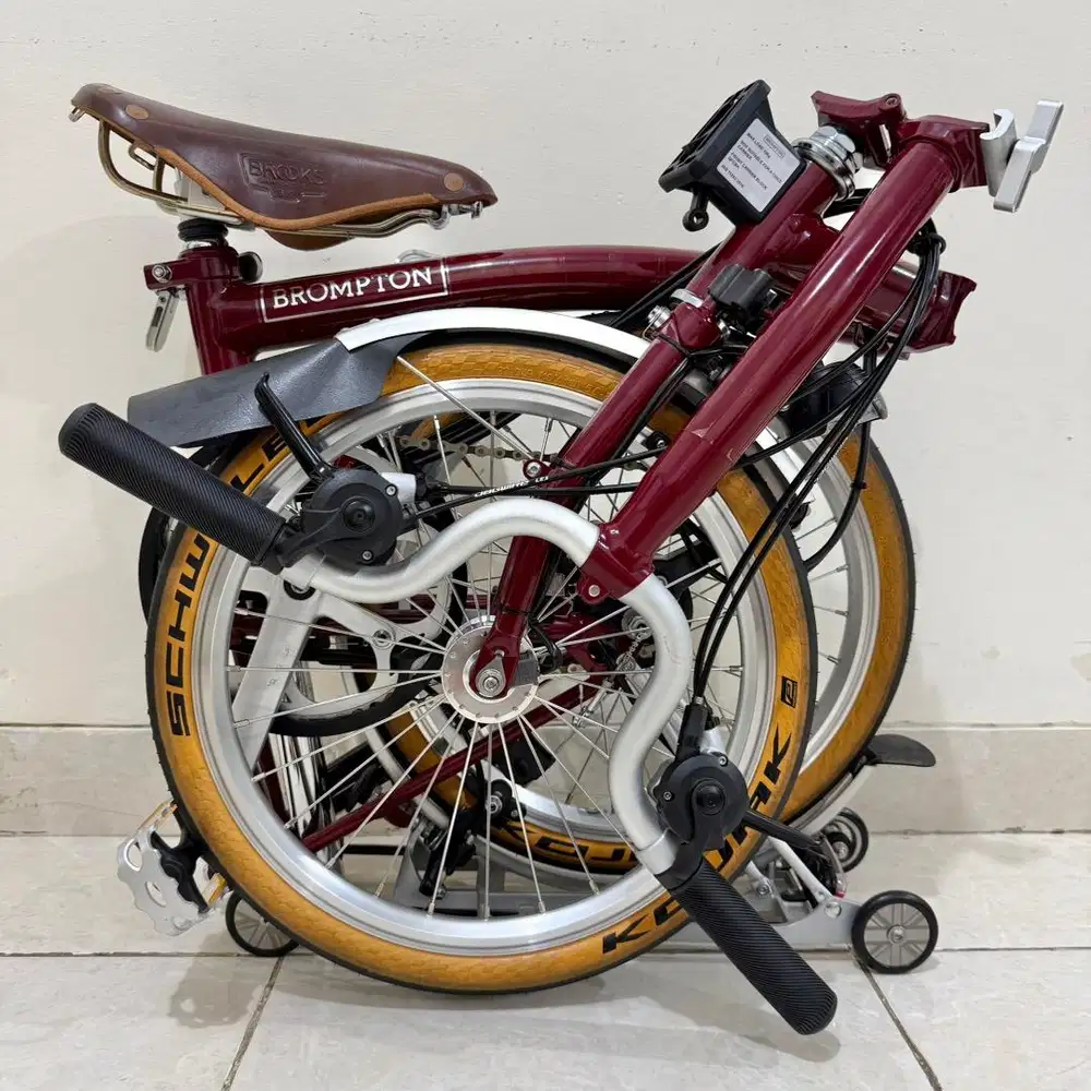 BROMPTON M6Rd OXBLOOD RED CLASSIC EDITION 2024 - LIKE NEW